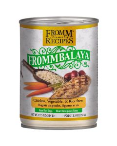 Fromm Family Frommbalaya Chicken, Vegetable & Rice Stew Canned Dog Food 12.5 oz.