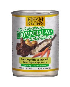 Fromm Family Frommbalaya Lamb, Vegetable & Rice Stew Canned Dog Food 12.5 oz.
