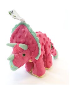 goDog Dinos Frills Squeaky Plush Toy