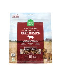 Open Farm Freeze Dried Raw Grass-Fed Beef 3.5oz