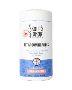 Skout's Honor Pet Grooming Wipes for Dogs & Cats 80 ct