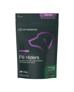 VetriScience Pinchers Pill-Hiding Peanut Butter Flavor Treats for Dogs 45 ct