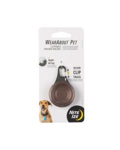 Nite Ize WearAbout Pet Clippable Tracker Holder Smoke Gray