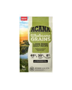 ACANA Wholesome Grains Large Breed Adult Recipe Dry Food 22.5 lbs.
