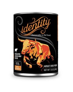 Identity 95% Grass-Fed Angus Beef Recipe Adult Dog Food 13 oz.