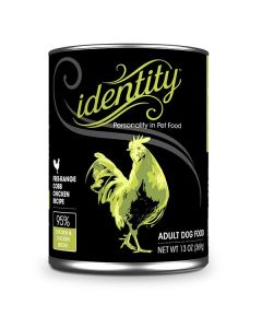 Identity 95% Free-Range Cobb Chicken Recipe Adult Dog Food 13 oz.