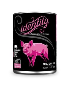 Identity 95% Free-Range Prairie Pork Recipe Adult Dog Food 13 oz.