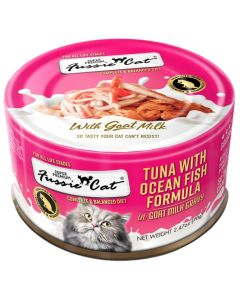 Fussie Cat Tuna with Ocean Fish Formula in Goat Milk Gravy 2.47 oz.