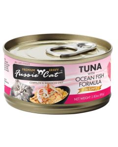 Fussie Cat Tuna with Ocean Fish Formula in Gravy 2.82 oz.