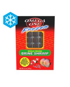 Omega One Frozen Brine Shrimp 3.5 oz