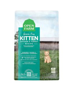 Open Farm Kitten Grain-Free Chicken and Turkey Recipe 4lbs