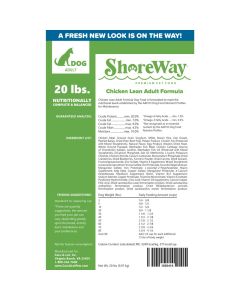 ShoreWay Chicken Lean Adult Formula Dry Dog Food 20 lbs.