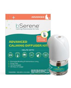 bSerene Cat Advanced Calming Diffuser Kit