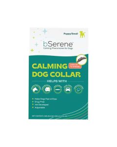 bSerene Calming Dog Collar Puppy/Small