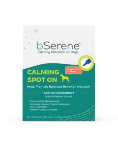 bSerene Valerian Calming Spot On Dogs