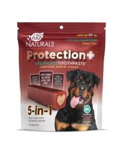 Ark Naturals Protection+ Brushless Toothpaste Fortified Dental Chews Large 18 oz.