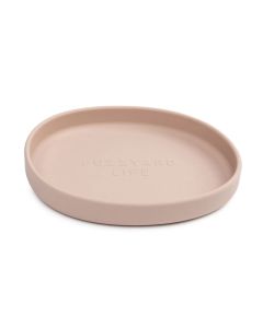 FuzzYard Life Silicone Cat Dish Soft Blush