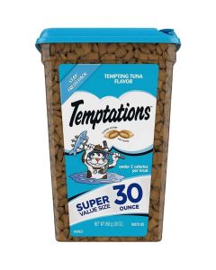 Temptations Classic Tempting Tuna Crunchy and Soft Cat Treats 30oz