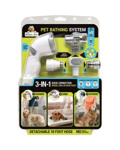 Rinse Ace Fresh Pals 3-in-1 Quick Connect Pet Shower Sprayer