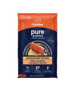 Canidae PURE Wholesome Grains Real Salmon & Barley Recipe Dry Dog Food 22 lbs.