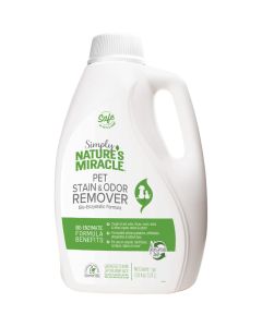 Simply Nature's Miracle Pet Stain & Odor Remover 1 Gallon Bottle