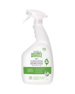 Simply Nature's Miracle Pet Stain & Odor Remover 32 oz Spray