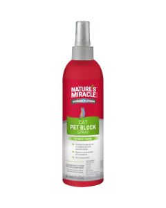 Nature's Miracle Advanced Platinum Cat Pet Block Spray 8 oz