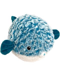 Shoreway Pufferfish Plush Dog Toy