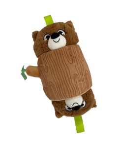 Shoreway Hide & Hug Bear Plush Dog Toy