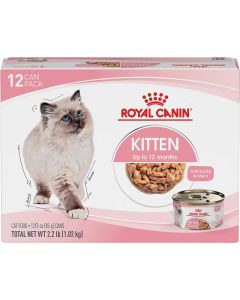 Royal Canin Royal Canin Kitten Thin Slices in Gravy Cat Food 3 oz 12 pk