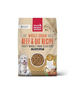 The Honest Kitchen Whole Grain Beef & Oat Recipe Tasty Whole Food Clusters 20 lbs