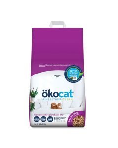 Okocat Low Tracking Clump Natural Wood Litter 14 lbs