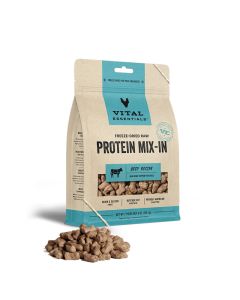 Vital Essentials Freeze-Dried Raw Beef Recipe Protein Mix-In 6 oz