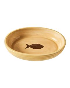 Spot Elegance Cat Dish Cream 6"