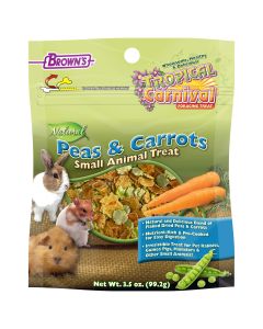 Brown's Tropical Carnival Peas & Carrots 3.5oz