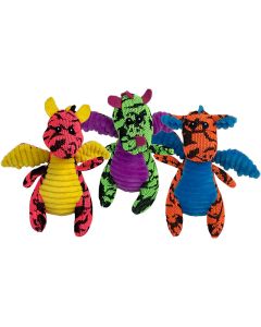 Multipet Minipet Dragon Dog Toy 5"