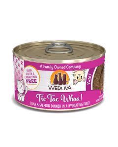 WERUVA Tic Tac Whoa Tuna & Salmon Dinner in a Hydrating Purée 3.0 oz.