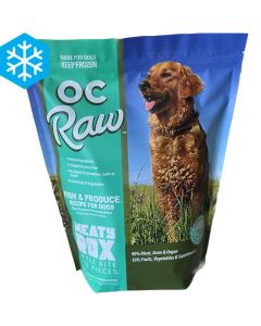 OC Raw Fish & Produce Meaty Rox Recipe for Dogs 3 lb
