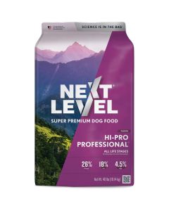 Next Level Hi-Pro Professional Dry Dog Food 40 lbs.
