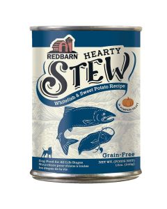 Redbarn Hearty Stew Whitefish & Sweet Potato Recipe Canned Dog Food 12 oz
