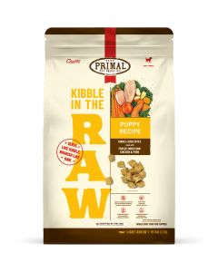 Primal Kibble In The Raw Puppy Recipe Dog Food 1.5 lbs