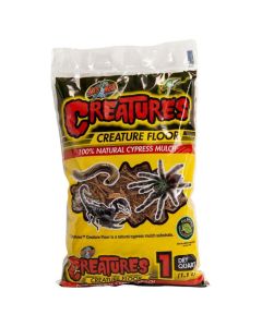 Zoo Med Creatrues Creature Floor 100% Natural Cypress Mulch 1 Dry Quart