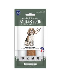 Himalayan Pet Supply Health & Wellness Antler Bone with Cheese 3.25 oz.