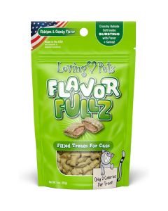 Loving Pets Flavorfullz Chicken and Catnip Cat Treats 3oz