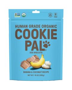 Cookie Pal Dog Biscuits Banana & Coconut Recipe 10 oz.