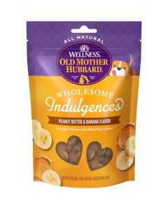 Old Mother Hubbard Wholesome Indulgences Peanut Butter & Banana Flavor Dog Treats 10 oz.