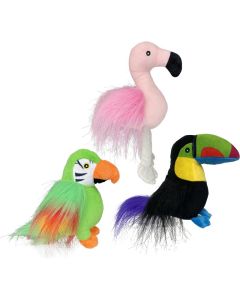 Multipet Margaritaville Tropical Birds Dog Toy