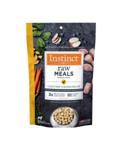 Instinct Dog Food Raw Freeze-Dried Raw Meals Cage-Free Chicken Recipe 16oz