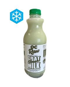 OC Raw Green Goat Milk with Coconut Oil and Kelp Powder 32 oz