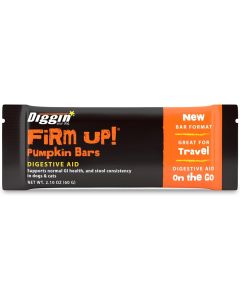 Diggin Your Dog Firm up! Pumpkin Bars Digestive Aid Single Bar 2.1 oz.